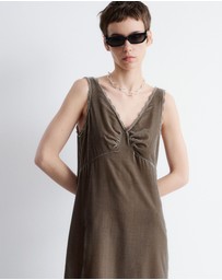 & Other Stories - Velvet Maxi Dress