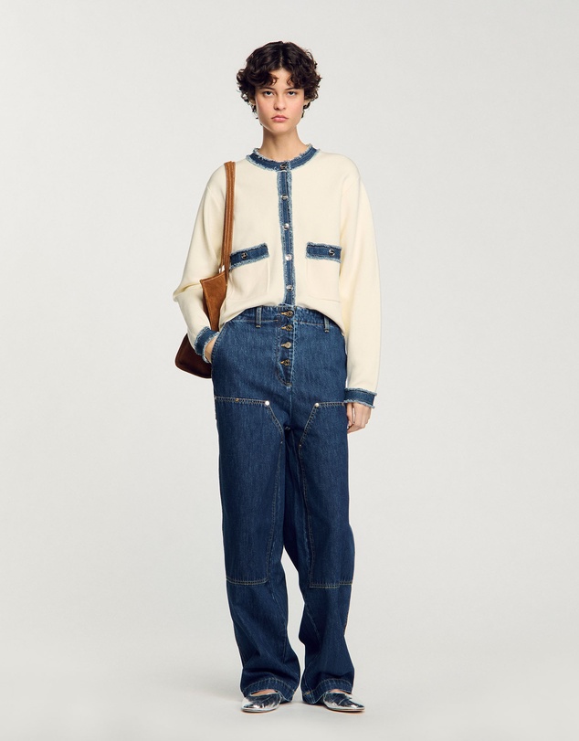 Sandro - Lenormandie Cardi-Coat