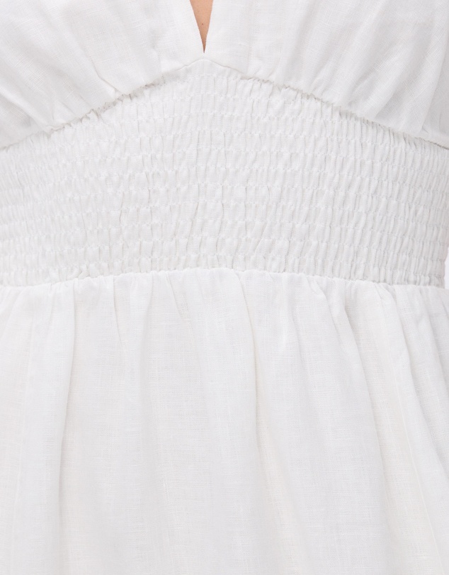 Minima Esenciales - Paloma Linen Midi Dress