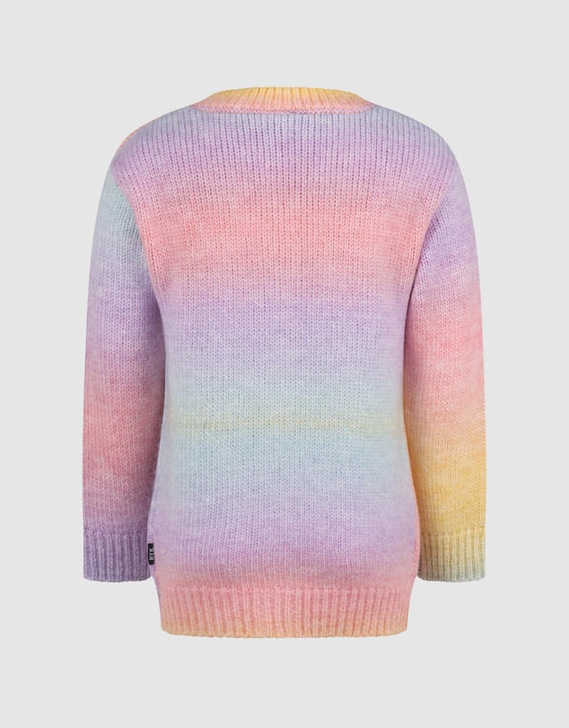 Rock Your Kid - Rainbow Ombre Audrey Cardigan