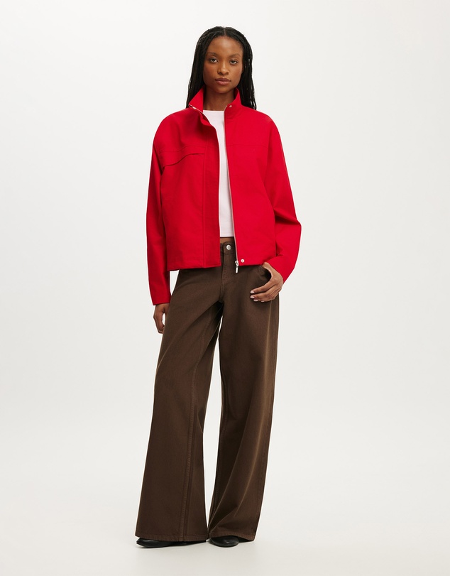 Cotton On - Arlo Funnel Neck Jacket