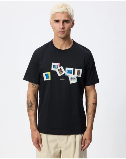 Paul Smith - Reg Fit SS T-Shirt Slides