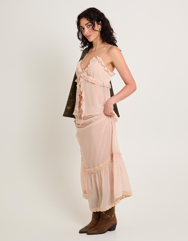 Subtitled - Sutton Boho Sheer Cami Top