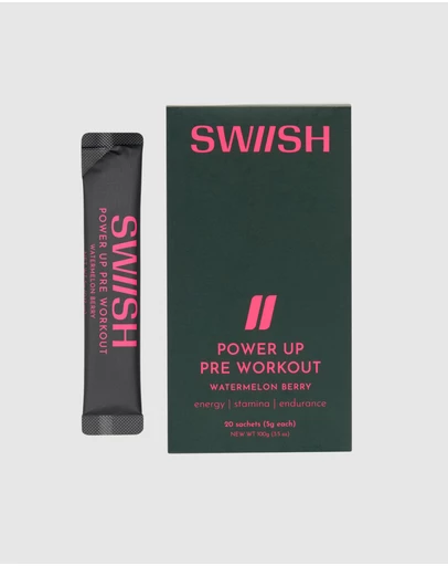 SWIISH - Power Up Pre-Workout Sachets