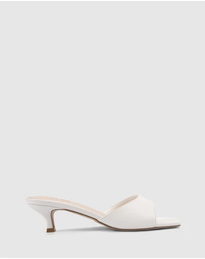 Verali - Alyssa Kitten Heel Mules