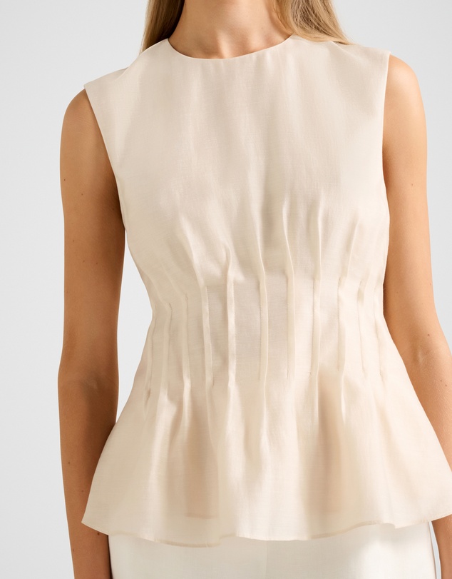 Forever New - Taylor Pleated Detail Top