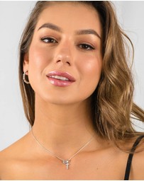 Georgini - Georgini Luxury Letters T Initial Pendant Silver