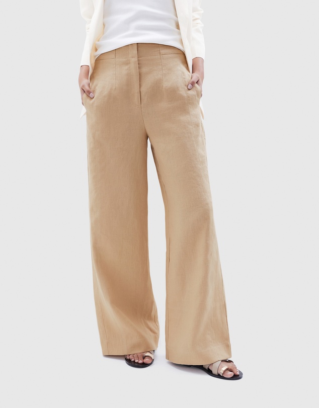 UNISON - Linen Wide Leg Pant