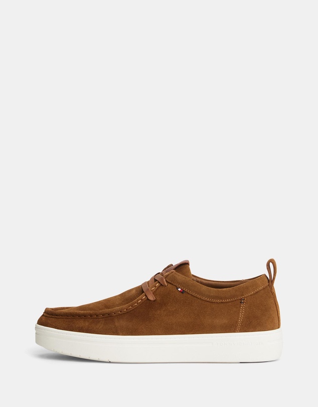 Tommy Hilfiger - Milann Light Suede Moc Toe Shoes - Men's
