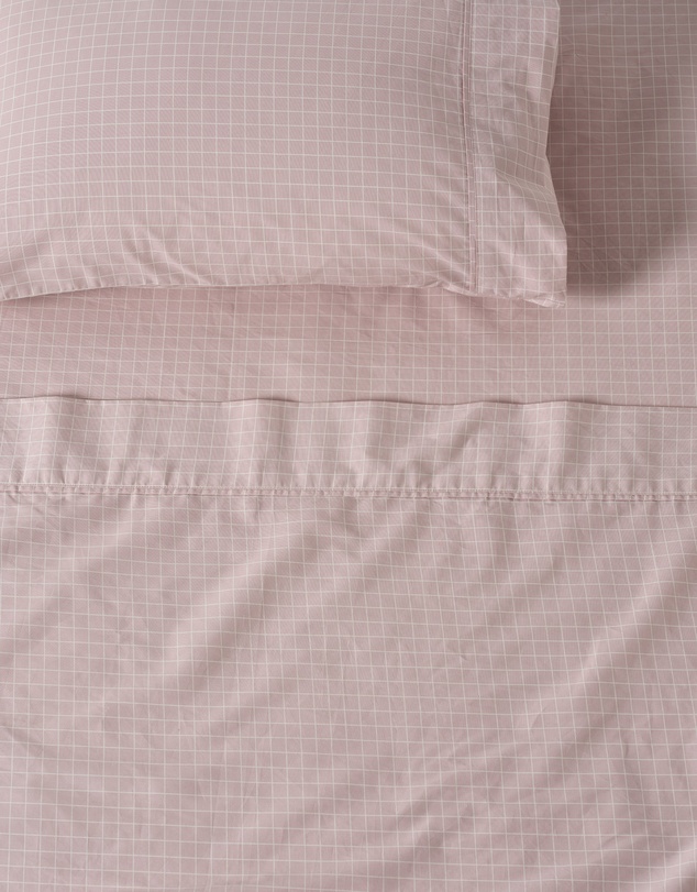 Linen House - Volley Check Sheet Set