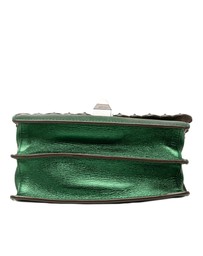 Pre-Loved by Azura Reborn - Pre-Loved Small Leather Scalloped Kan I Crossbody
