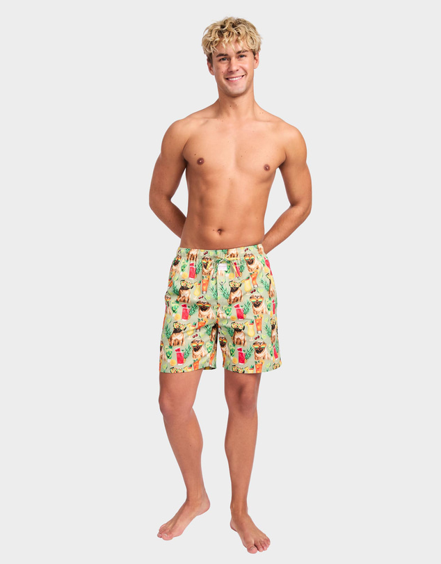 Mitch Dowd - Mitchdowd Party Pugs Cotton Sleep Shorts