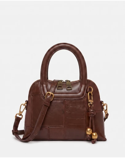 Steve Madden - BRomey Ml Brown Top Handle Bag