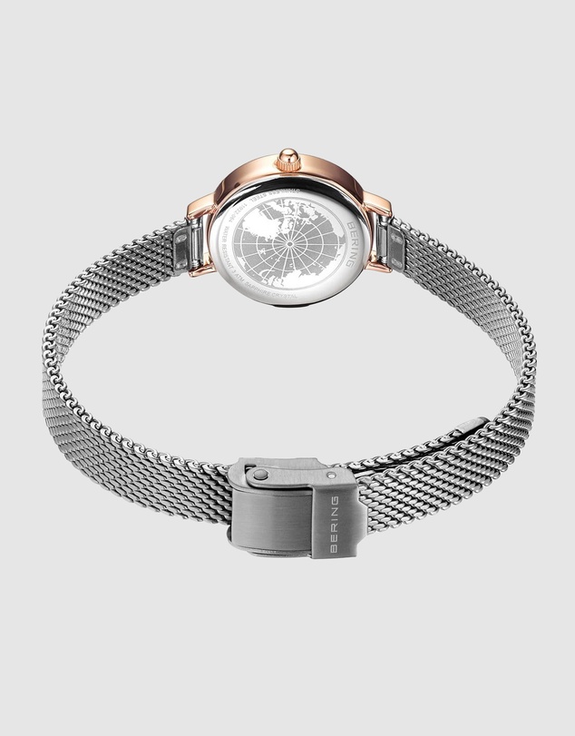 Bering - Classic 22mm Stainless Steel Watch with Bracelet