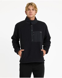 Quiksilver - Mens South Sherpa Fleece Jumper