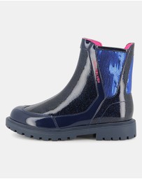 Billieblush - Faux Leather Ankle Boots - Kids-Teens