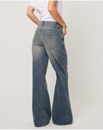 Abrand - 99 Baggy Flare Jeans