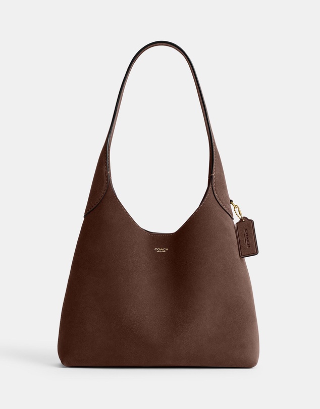 Coach - Suede Brooklyn Shoulder Bag 28