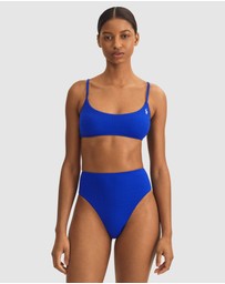 Polo Ralph Lauren - Cable Jacquard Kennedy Scooped Bikini Top