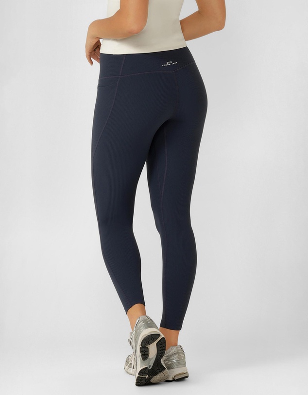 Lorna Jane - Siren Luxe Rib Ankle Biter Leggings