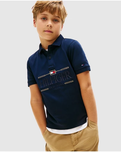 Tommy Hilfiger - Icons Interlock Polo - Teens