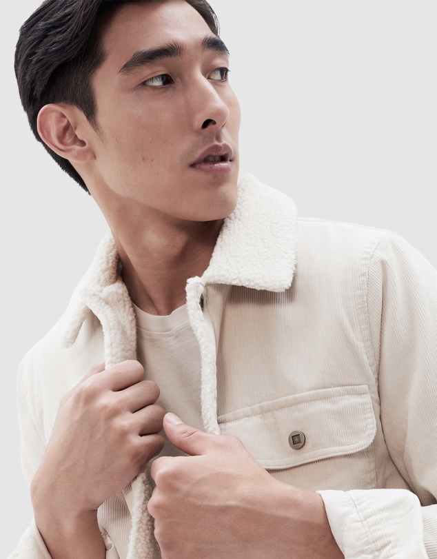 UNISON - Cord Sherpa Jacket
