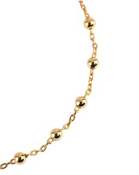 Lovisa - Gold Plated Sterling Silver Ball Chain Bracelet or Anklet