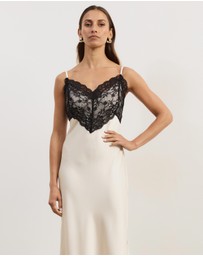 Atmos&Here - Sharna Satin Maxi Dress