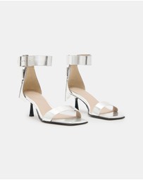 AllSaints - Noir Low Sandals