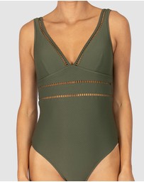 Baku Swimwear - Rococco Longline One Piece Swimsuit