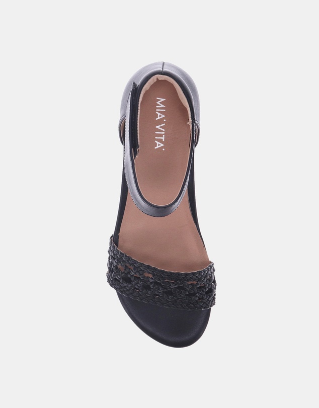 Mia Vita - Kath Heeled Sandal - Black