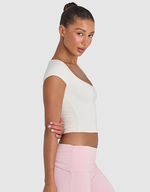BO+TEE - Buttercloud Crop Top