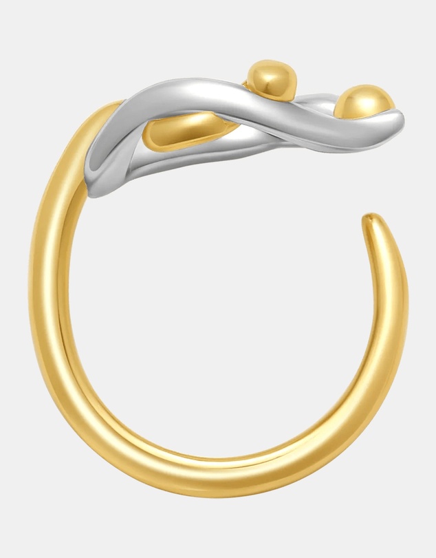 Graedance - Jormun Two Tone Hollow Ring