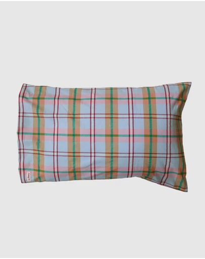 Mosey Me - Confetti Plaid Standard Pillowcase Set