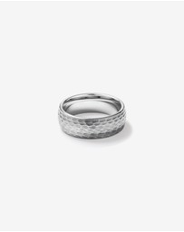 Michael Hill - 8mm Hammered Wedding Band in Tungsten