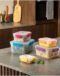 Joseph Joseph - Nest™ Lock 5-piece Storage Container Set (Multicolour)