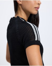adidas Originals - Knitted Crochet Cali Tee