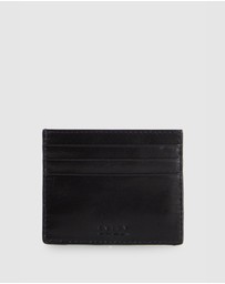 Evity - Logan Leather Weave CC Holder