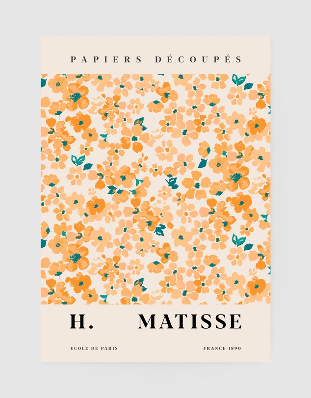 Inka Arthouse - Flower Market by Henri Matisse Art Print