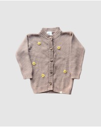 Alex & Ant - Sunflower Cardigan - Mocha