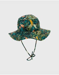 Aqua Blu Kids - Ladybird Lycra Bucket Hat - Babies