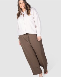 Love Your Wardrobe - Ella Stripe Button-Up Shirt