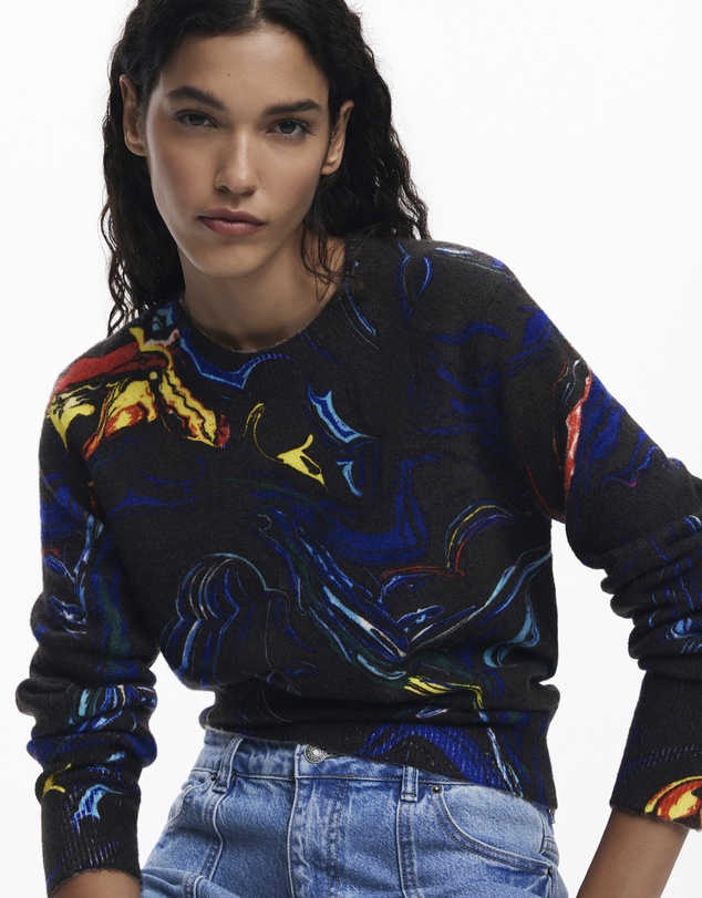 Desigual - Sweater designed by Mr. Christian Lacroix