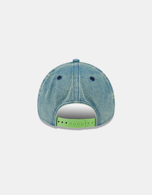 New Era - Green Acid Denim 9FORTY A-Frame New York Yankees