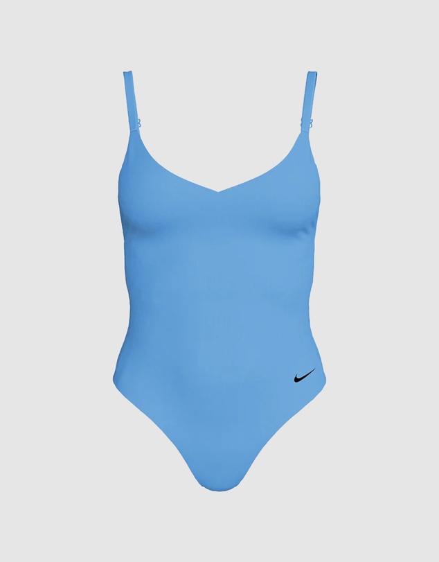 Nike - Essential V-Neck One-Piece Swimsuit