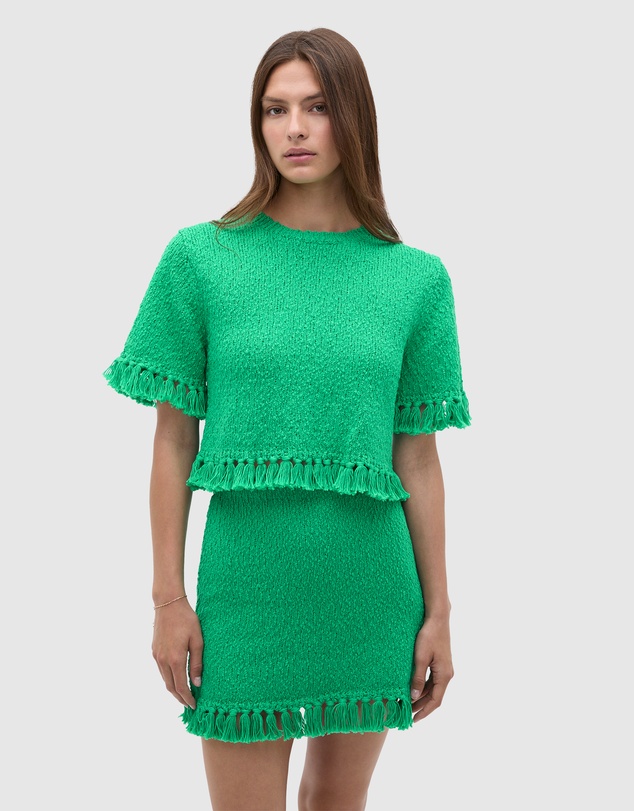 Seed Heritage - Boucle Tassel Knit