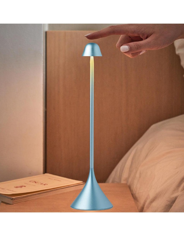 Lexon - Lexon Steli Bell Infinitely Pairable Table Lamp - Blue