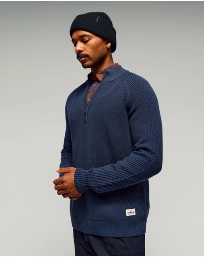 Kathmandu - Retreat Merino Blend 1/4 Zip Pullover