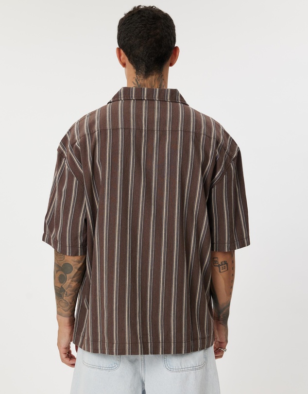 Rhythm - Baja Relaxed Stripe SS Shirt