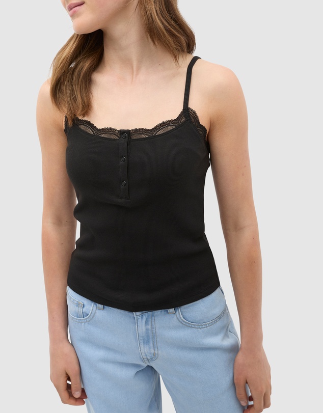 Seed Heritage - Lace Trim Cami - Teen